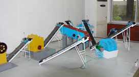 工程現場上海骨料生產線